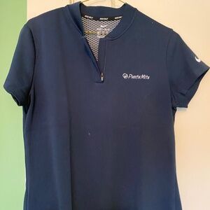 Punta Mita Womens Golf Navy Shirt